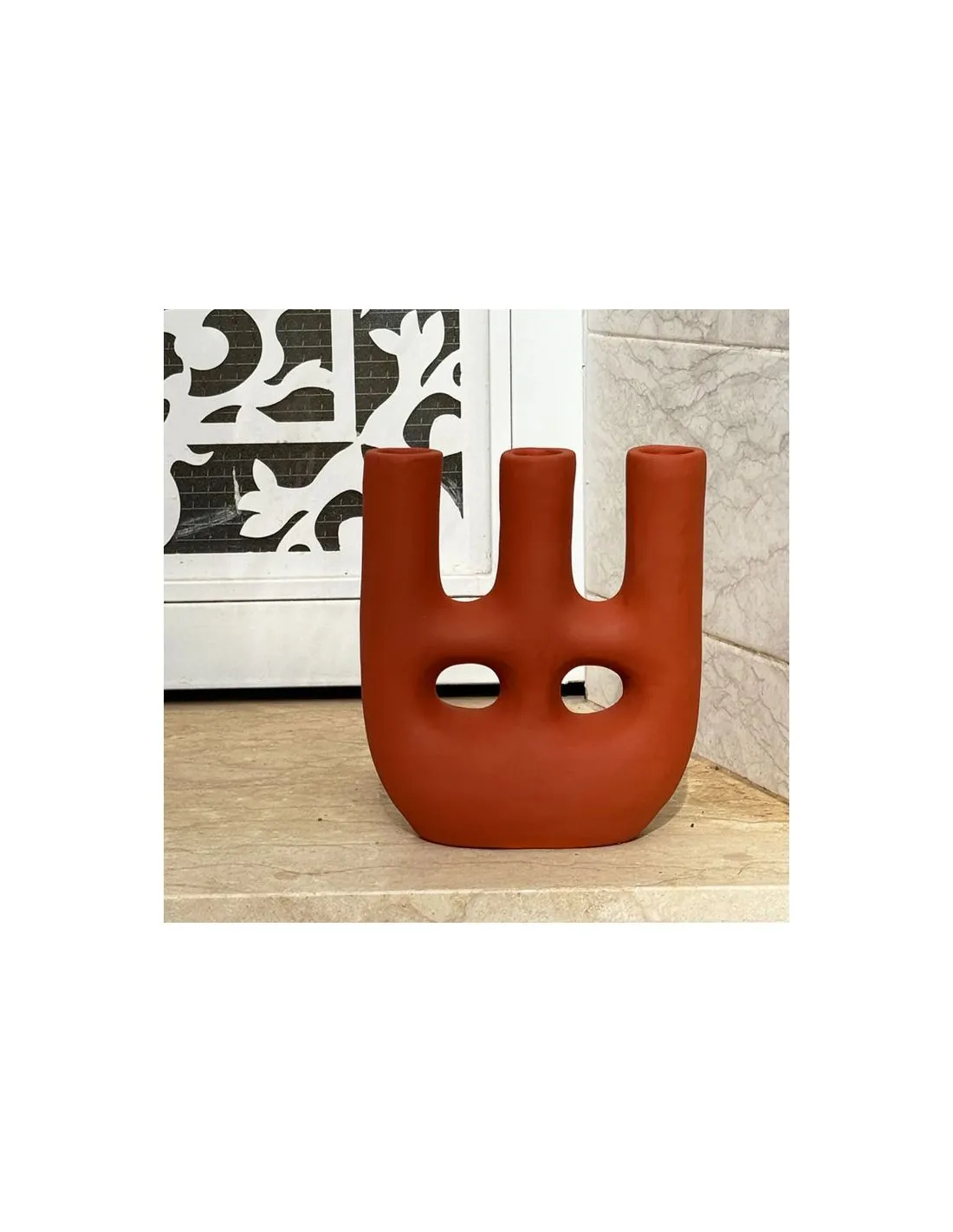 Vase Terre Cuite Walili - Terracotta 4 Vase Terre Cuite Walili - Terracotta – Image 2