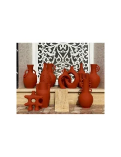 Vase Terre Cuite Walili - Terracotta 9 Vase Terre Cuite Walili - Terracotta -Magasin De Bougies Parfumées Pour La Maison vase terre cuite walili terracotta 2