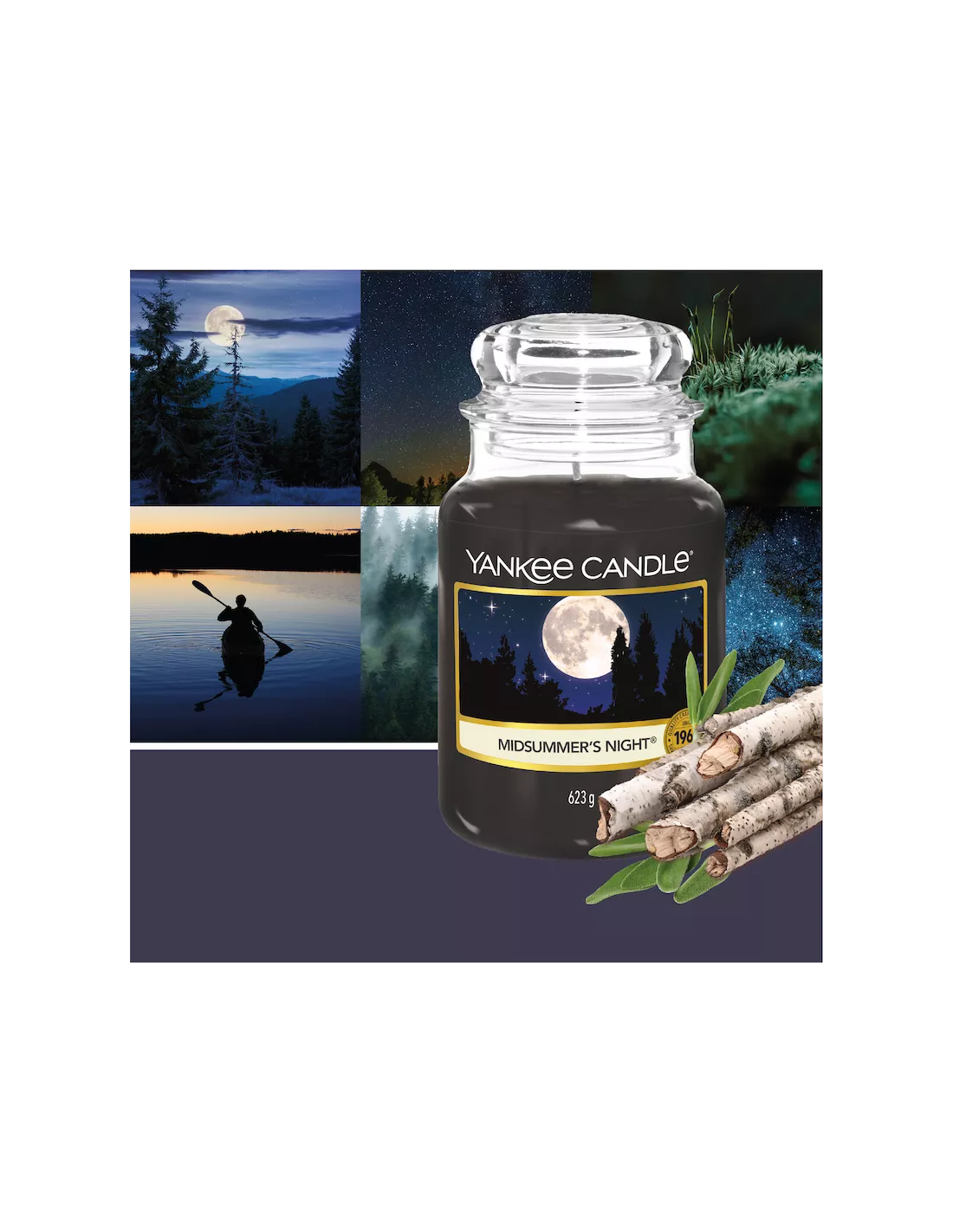 Yankee Candle Votive En Verre - Midsummer Night 5 Yankee Candle Votive En Verre - Midsummer Night – Image 3